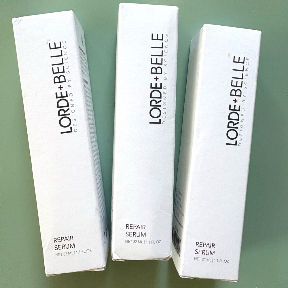 Lorde + Belle Repair Serum Lot of 3 Anti-aging Skincare Clean Beauty